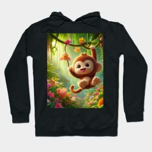 Discover Adorable Baby Cartoon Designs for Your Little Ones - Cute, Tender, and Playful Infant Illustrations! Hoodie